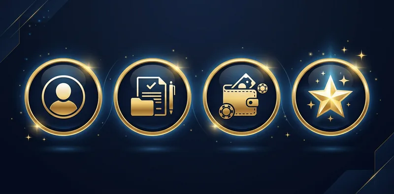 Registrierung Infografik